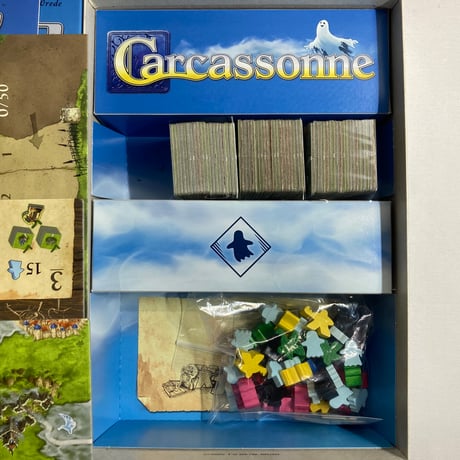カルカソンヌ 霧に浮かぶ亡霊 (Carcassonne Nebel Uber) / メビウスゲームズ 日本語版