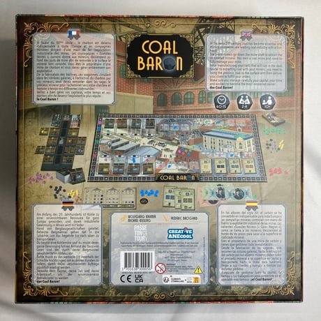 炭鉱賛歌 (Coal Baron Enhanced Edition) / Passe Ton Tour Games 海外版(日本語訳無)