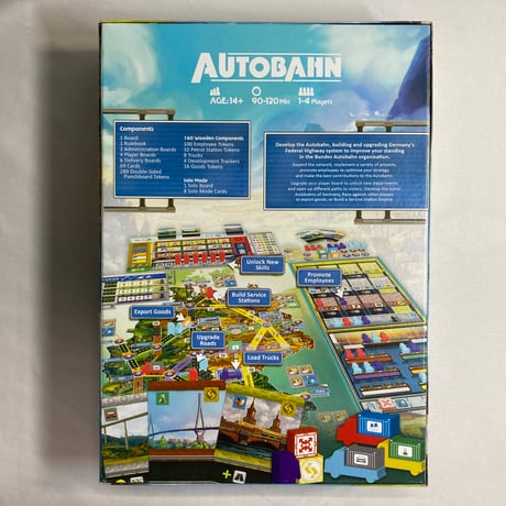 【箱凹み有】 アウトバーン (AUTO BAHN) / ALLEY CAT GAMES 海外版(日本語訳無)