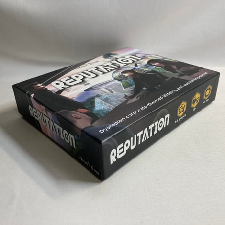 【説明書破れ有】 レピュテーション (Reputation) / Ninja Star Games 海外版(日本語訳有)