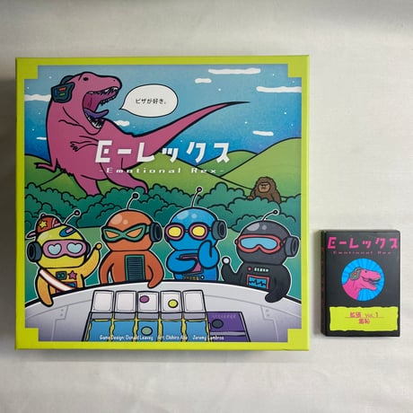 【拡張付属】 E-レックス (Emotional Rex) / DokiDoki Dice 多言語版(日本語有)