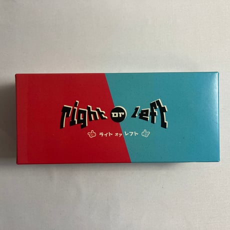 ライトオアレフト (right or left) / タブーコード＆ブロックロ!