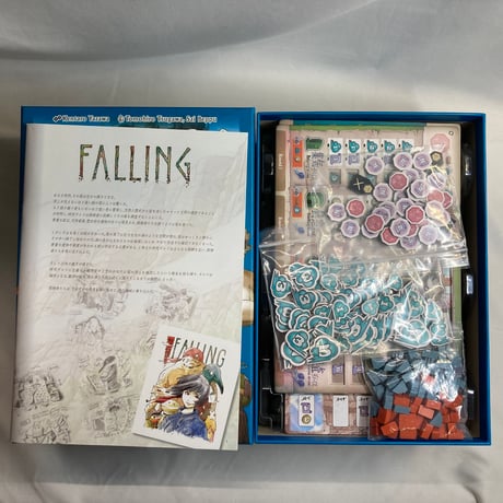 【箱角若干凹み有 特典＆アップグレード付属】 フォーリング Kickstarter版 (Falling) / サニーバード 日本語版