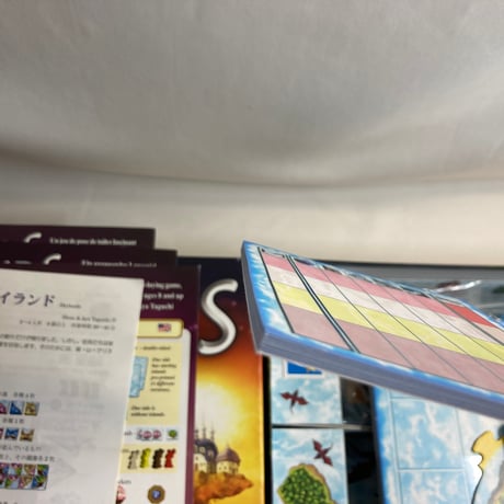 【箱スレキズ有】 スカイランド (Skylands) / Queen Games 海外版(日本語訳有)