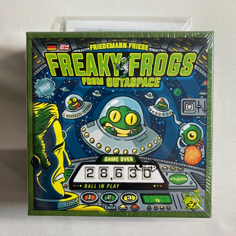 【未開封】 外宇宙からの物体Ｆ (Freaky Frogs From Outaspace) / 2F-Spiele 海外版(日本語訳有)