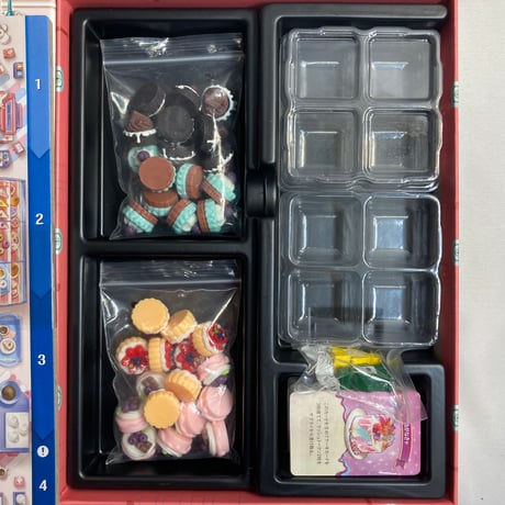 【収納ケースフタ1個欠品】 コーヒーラッシュ 拡張 ご一緒にケーキも (Coffee Rush Piece of Cake) / Engames 日本語版