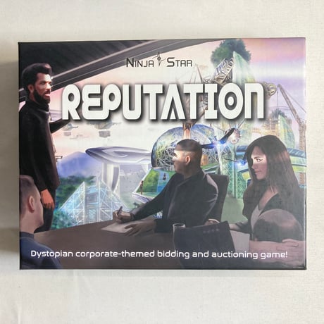 【説明書破れ有】 レピュテーション (Reputation) / Ninja Star Games 海外版(日本語訳有)