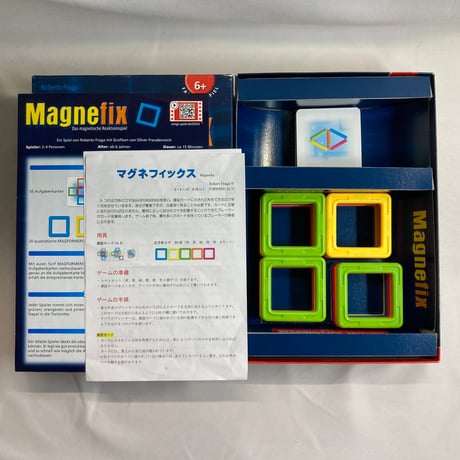 【箱使用感有】 マグネフィックス (Magnefix) / AMIGO 海外版(日本語訳有)
