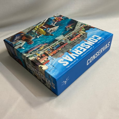 【箱正面凹み大 ストレッチゴール付属】 コンセルバス (Conservas) / Salt ＆ Pepper Games 海外版(日本語訳無)