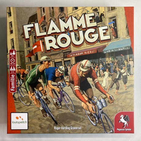 【箱キズ有】 フラムルージュ (Flamme Rouge) / Pegasus Spiele 海外版(日本語訳有)