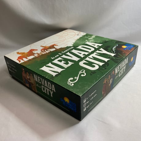【箱裏線状凹み有】 ネバダシティ (Nevada City) / Rio Grande Games 海外版(日本語訳有)