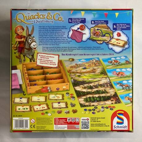 クアックスと仲間たち (Quacks＆Co. Quedlinburg Dash) / Schmidt Spiele 海外版(日本語訳無)