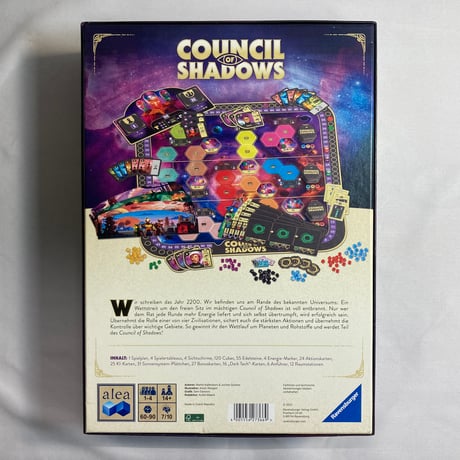 影の評議会 (Council of Shadows) / Alea 海外版(日本語説明書付属)