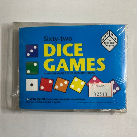 【未開封】 シックスティ・トゥー ダイスゲームズ (Sixty-two Dice Games) / Koplow Games 海外版(日本語訳無)