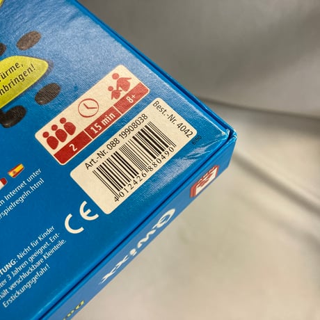 【箱正面書込 箱裏凹み有】 クウィックス デュエル (Qwixx Das Duell) / Nurnberger-Spielkarten-Verlag 海外版(日本語訳無)