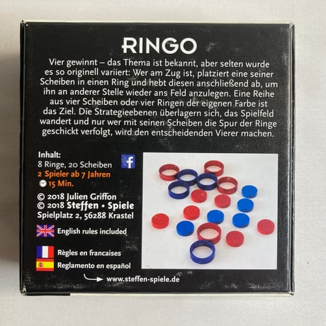 【箱使用感有】 リンゴ (Ringo) / Steffen-Spiele 海外版(日本語訳有)