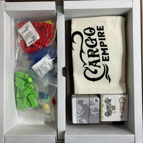 【開封済未使用】 カーゴ・エンパイア (Cargo Empire) / Moaideas Game Design 多言語版(日本語説明書有)