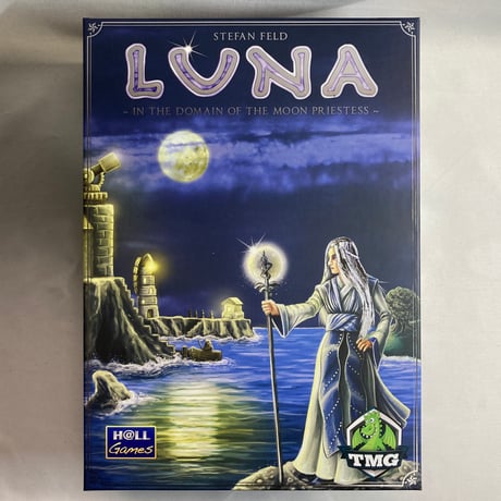 【メタルコイン付属】 ルナ 月の巫女の神殿にて デラックス版 (Luna In the Domain of the Moon Priestess) / TMG 海外版(日本語説明書有)