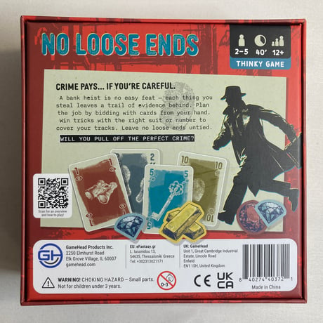 ノールーズエンズ (No Loose Ends) / GameHead 海外版(日本語訳有)