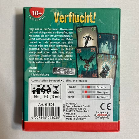 呪われたクリーチャー (Verflucht!) / AMIGO 海外版(日本語訳無)