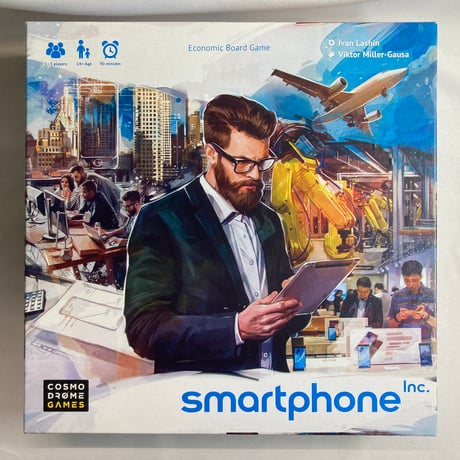 【箱スレキズ有】 スマートフォン株式会社 (Smartphone Inc.) / Cosmodrome Games 海外版(日本語説明書有)