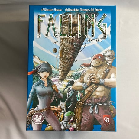 【箱角若干凹み有 特典＆アップグレード付属】 フォーリング Kickstarter版 (Falling) / サニーバード 日本語版