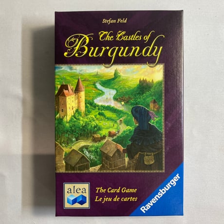【開封済未使用】 ブルゴーニュカードゲーム (Die Burgen von Burgund Das Kartenspiel) / Alea 海外版(日本語訳無)