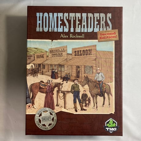 【箱角潰れ有】 ホームステッダー 第二版 (Homesteaders) / Tasty Minstrel Games 海外版(日本語訳有)