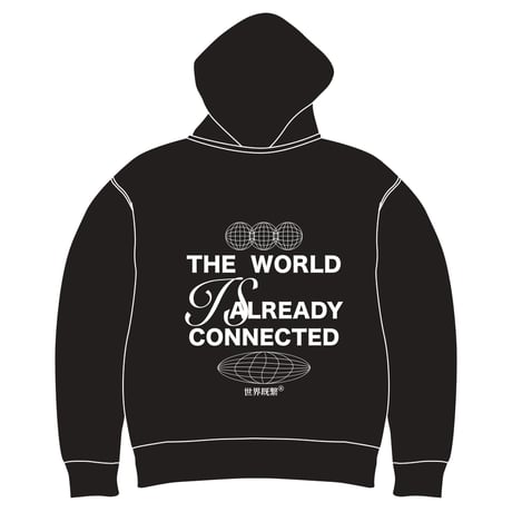 【受注商品】世界既繋®︎ '26 AW HOODIE (Black)