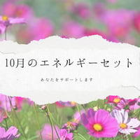 【10月限定】流れを整え、幸せを受け取る遠隔エネルギーセット