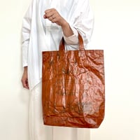 柿渋米袋バッグ〈銀墨アート15kg〉