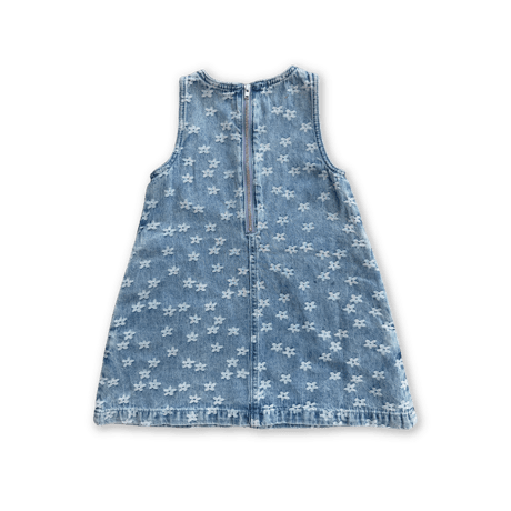 Daisy denim shift dress