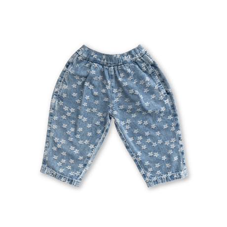 Daisy denim balloon pants