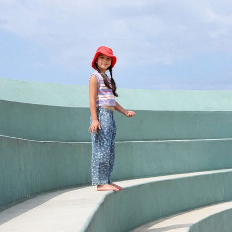 Daisy denim balloon pants