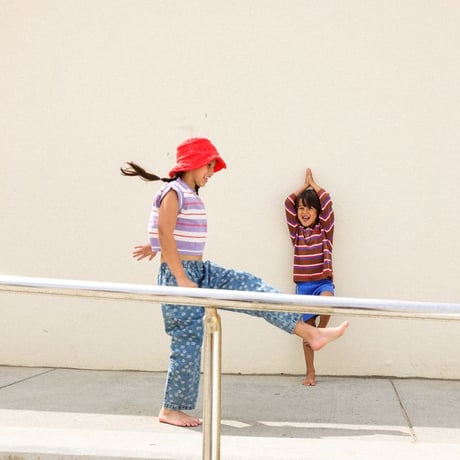 Daisy denim balloon pants