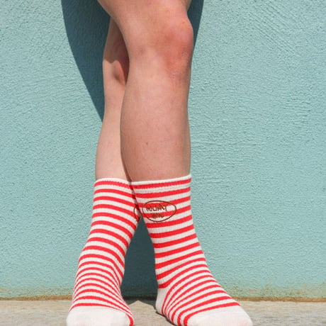 Holiday Mode Stripe Socks - Fiesta