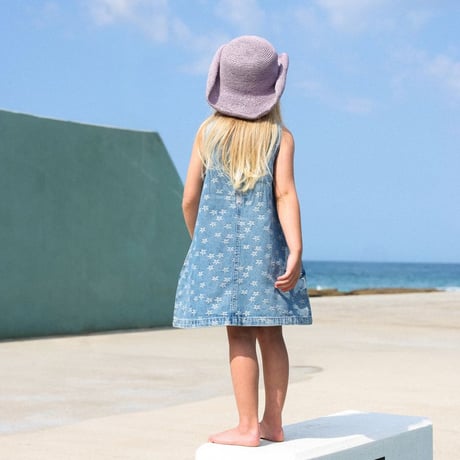 Daisy denim shift dress