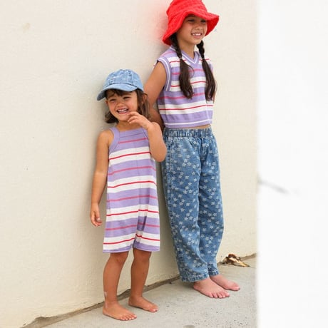 Daisy denim balloon pants