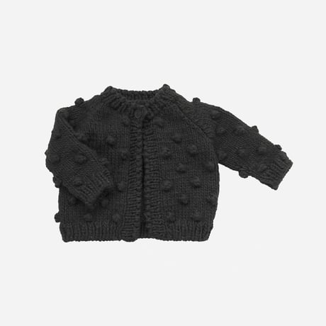 Popcorn Cardigan【Black】