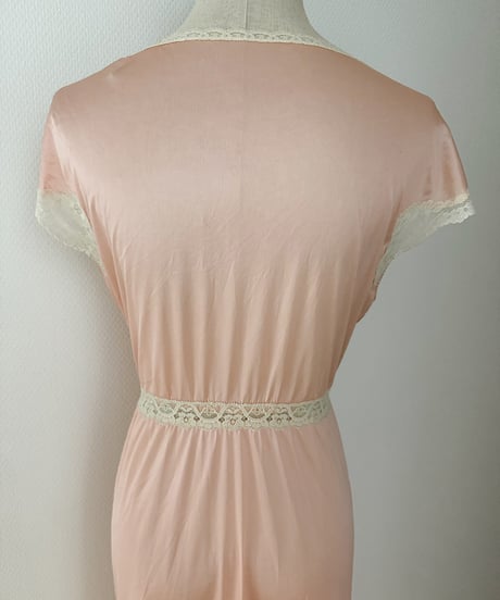 Vintage Lace Trim Maxi Dress