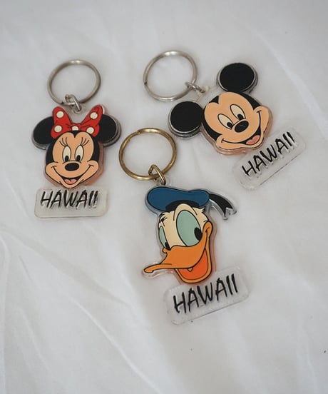 【HAWAII LIMITED】  Retro Disney Friends Acrylic Keychain