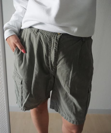 ST JOHN'S BAY Ramie Cotton Cargo Shorts
