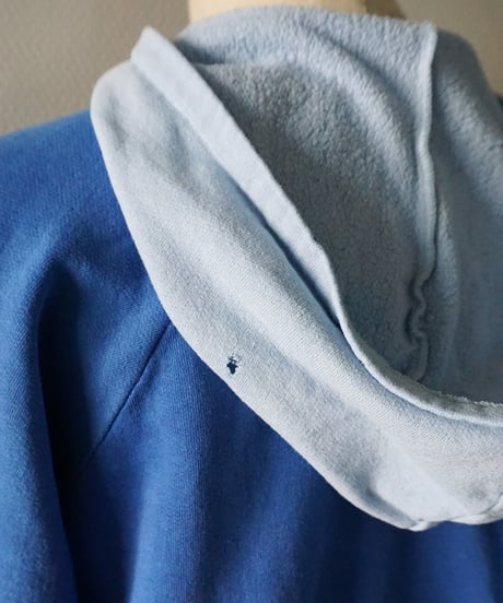 VINTAGE CANADA PRINT COLOR BLOCK HOODIE