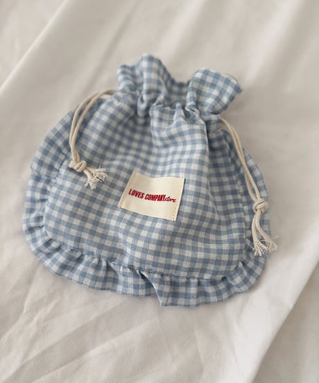 LOVES gingham frill porch