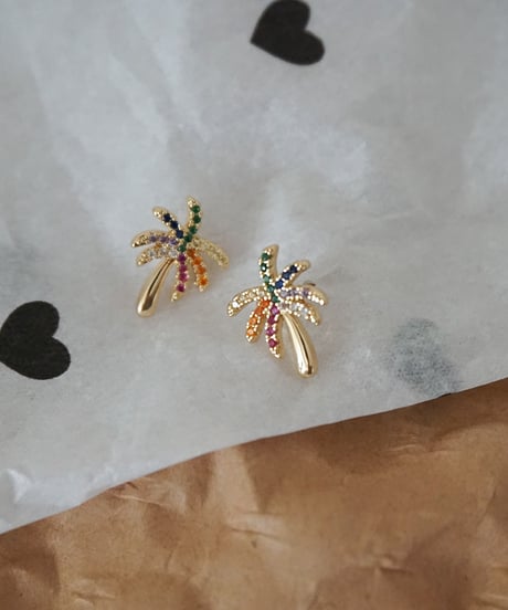 PALM TREE COLOR PIERCE