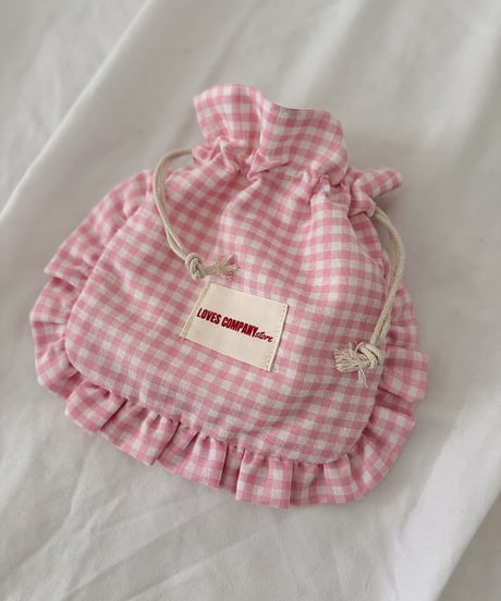 LOVES gingham frill porch