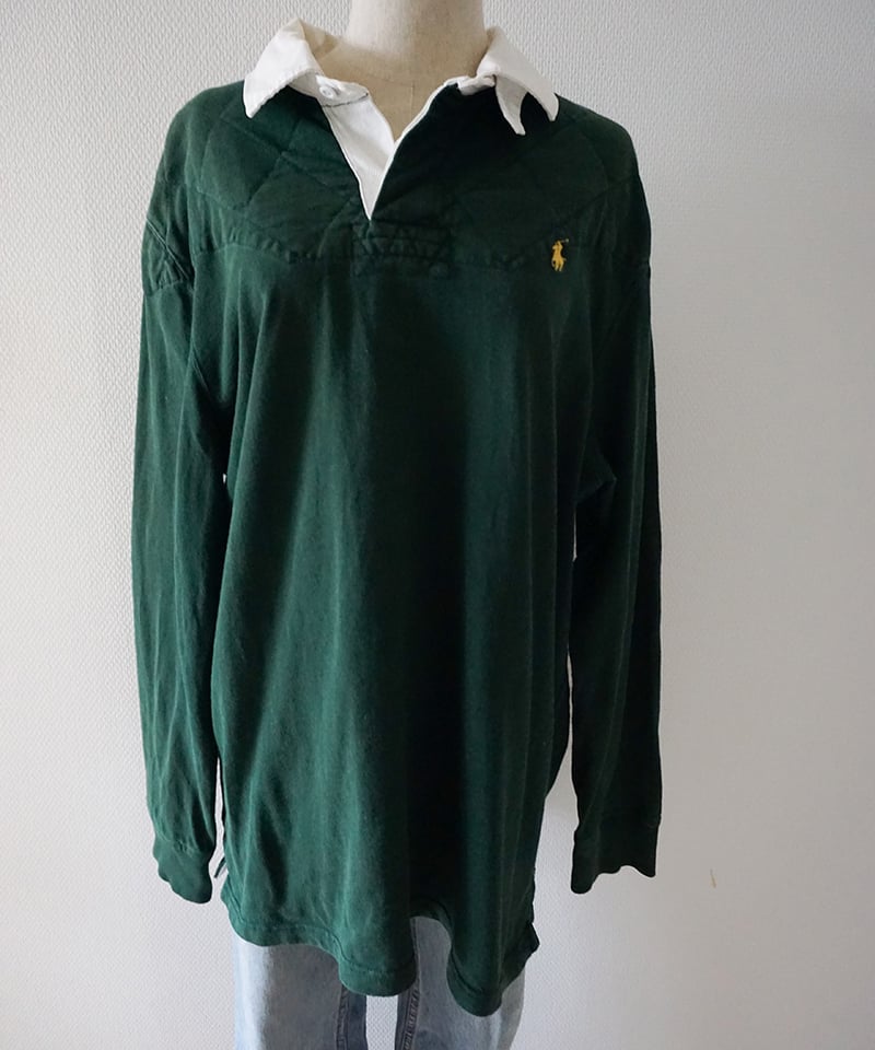 希少モデル◎00s Ralph Lauren RUGBY オールドイングリッシュ 希少