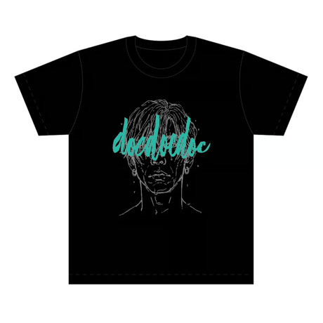 docdocdoc meets Keisuke Matsukawa T-shirt  ブラック