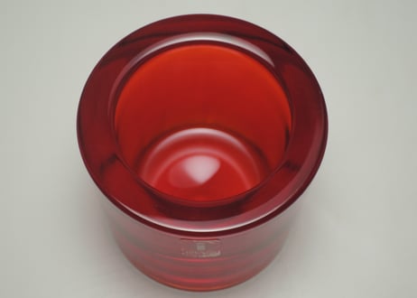 【旧ロゴ】 イッタラ キビ キャンドルホルダー IITTALA Kivi Red