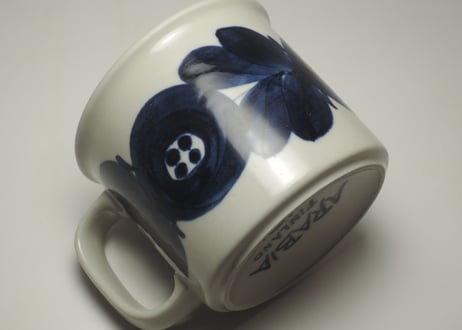 アラビア フィンランド アネモネ Dハンドル マグカップ ビアマグ ARABIA FINLAND Anemone